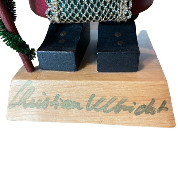 Holzkunst Christian Ulbricht “Victorian Santa” Nutcracker Numbered & Signed - Picture 7 of 8